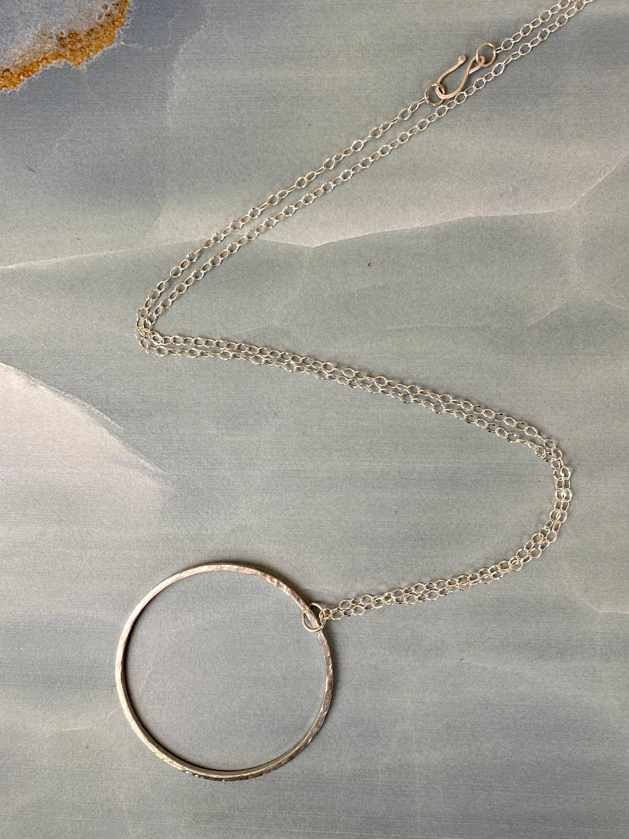 Circle on a Chain Pendant