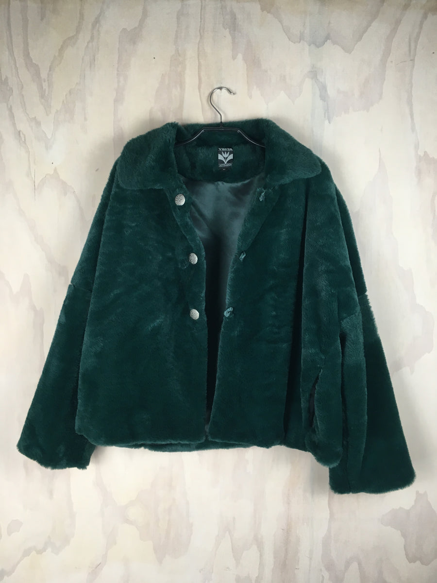 Vesta Fur Jacket - Jade Lined