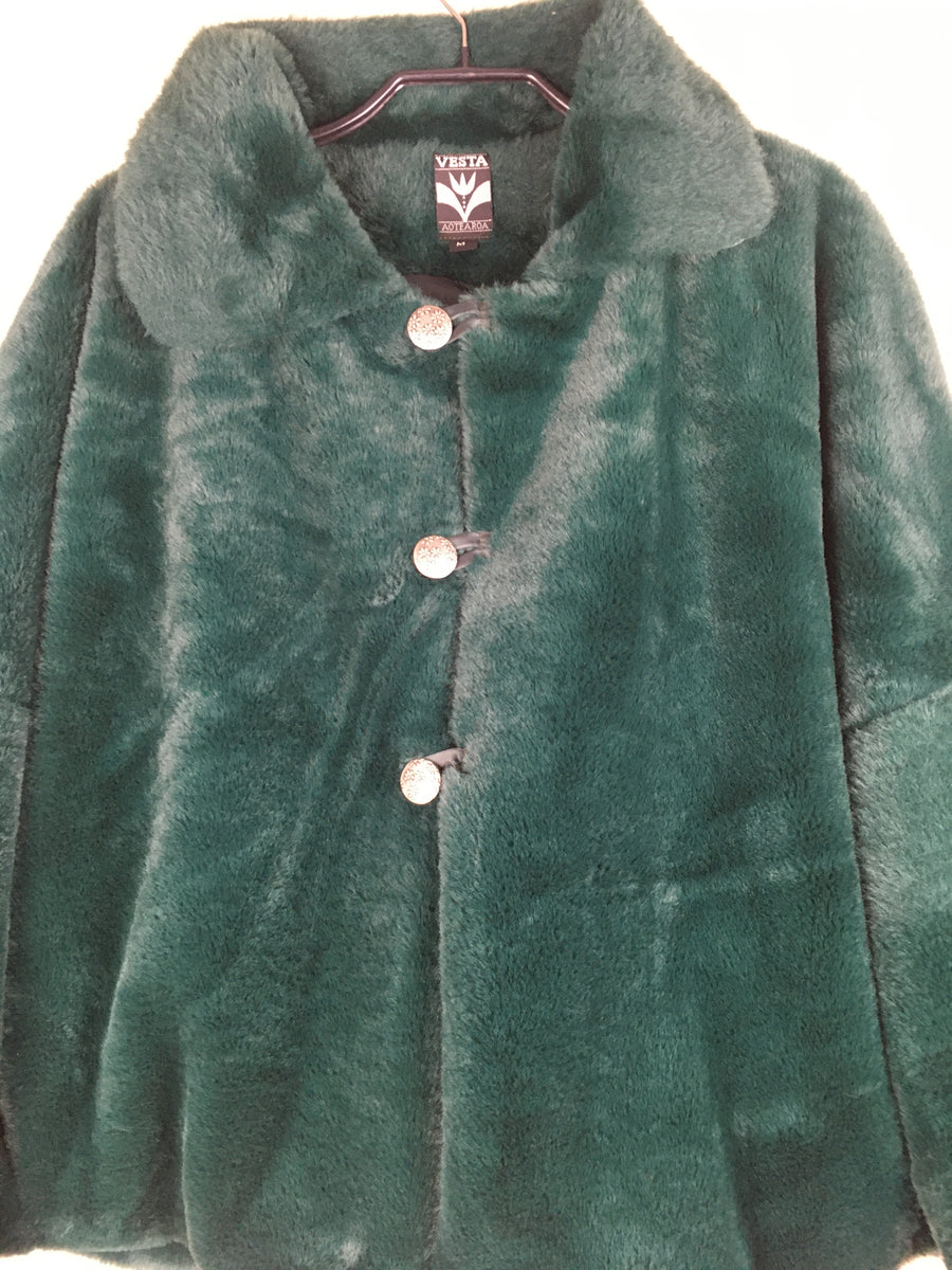 Vesta Fur Jacket - Jade Lined