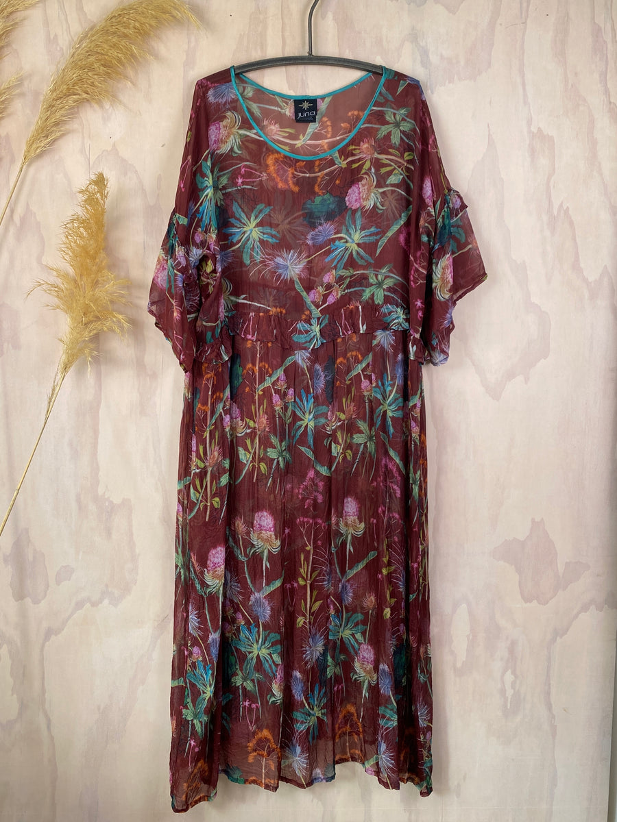 Juna Clover Silk Dress