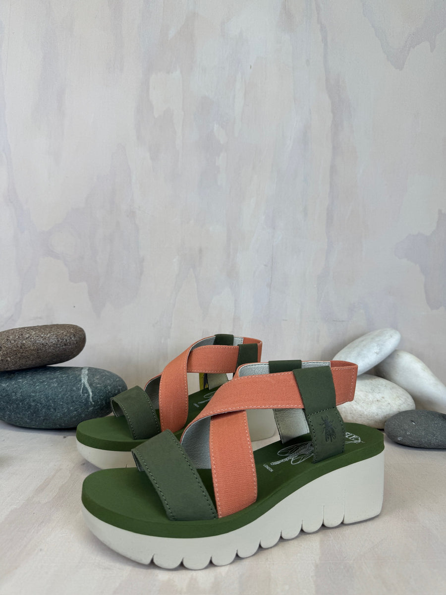 Fly London | Yabi / Tea Rose/Army