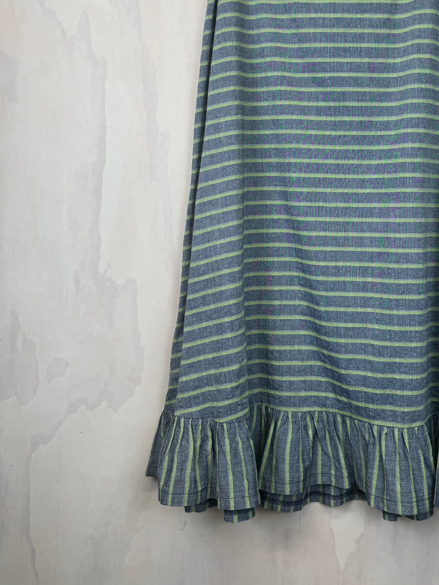 Vesta Frill Skirt - Stripey