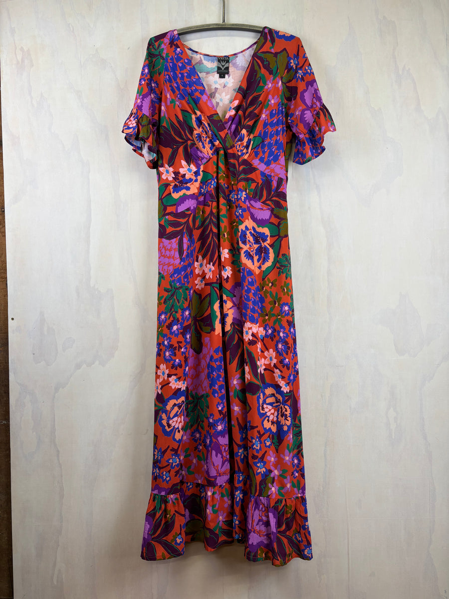 Vesta Frille Frida Dress - Purple Haze