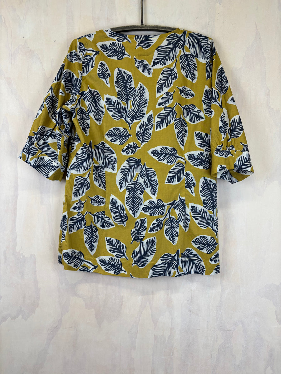 Vesta Juliet Top - Leafy