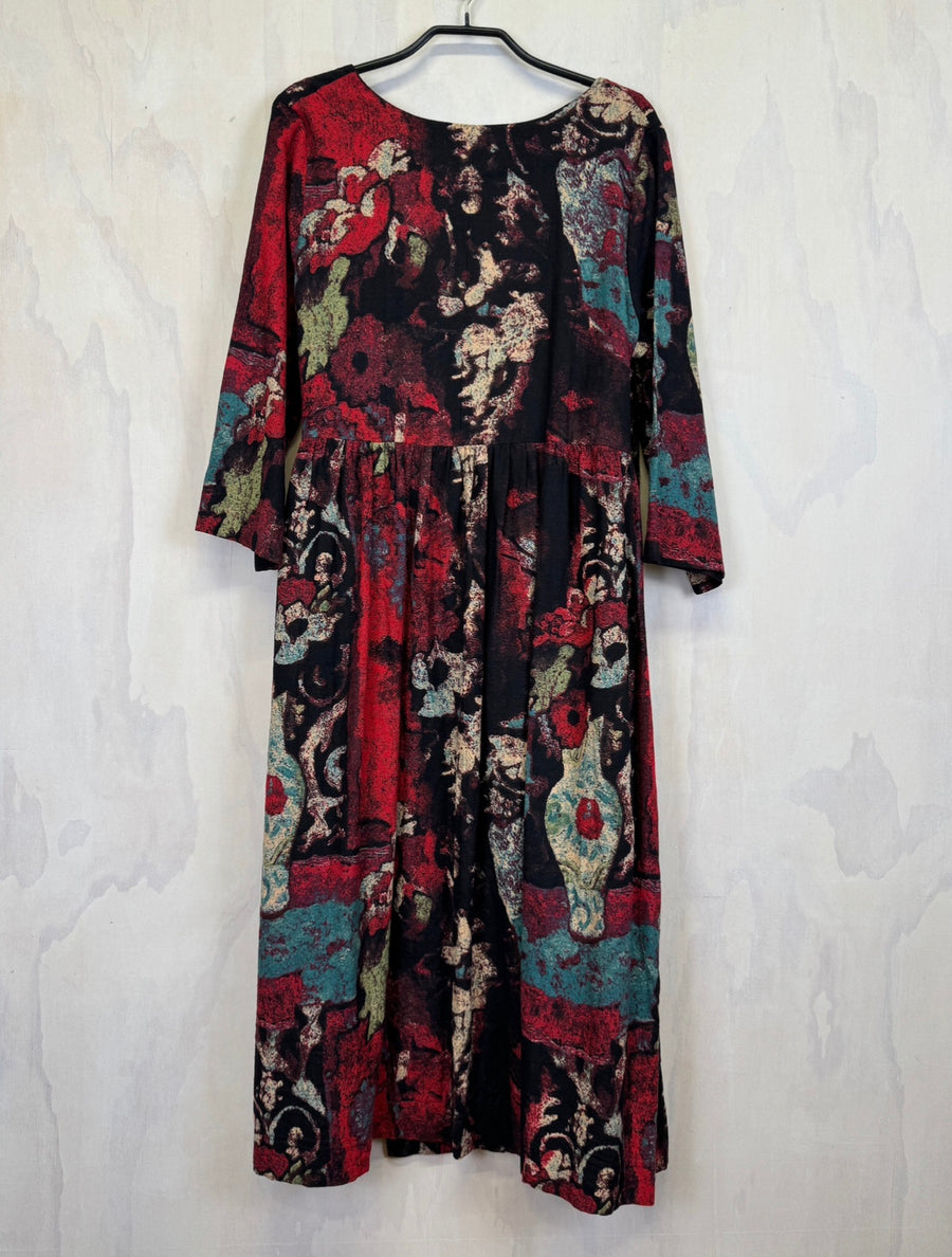 Pluto Wrap Dress - Flowerpot
