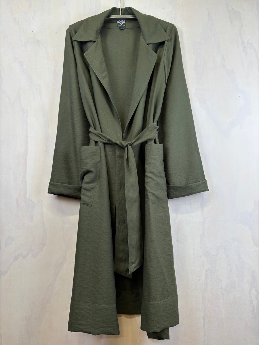 Vesta Trench Coat - Khaki