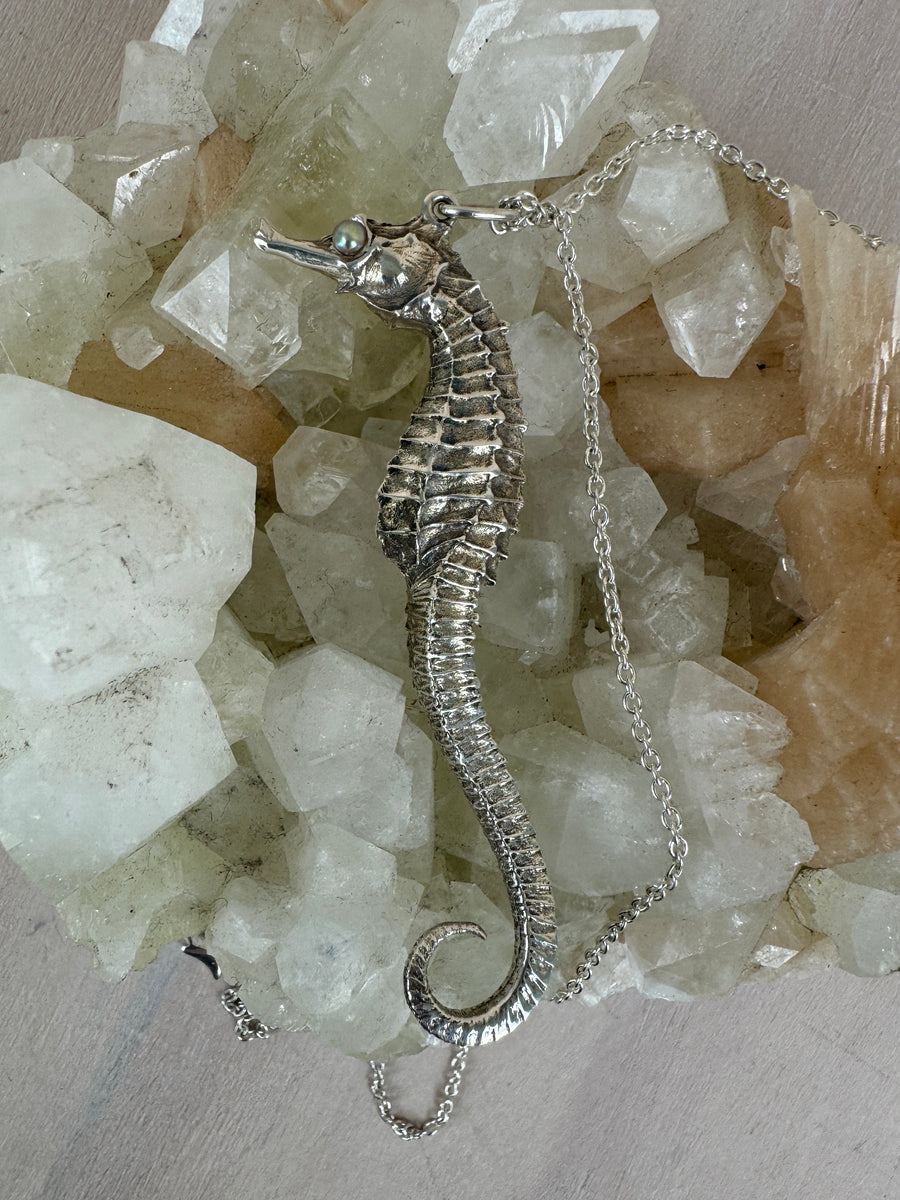 Seahorse Pendant by Kim Jobson