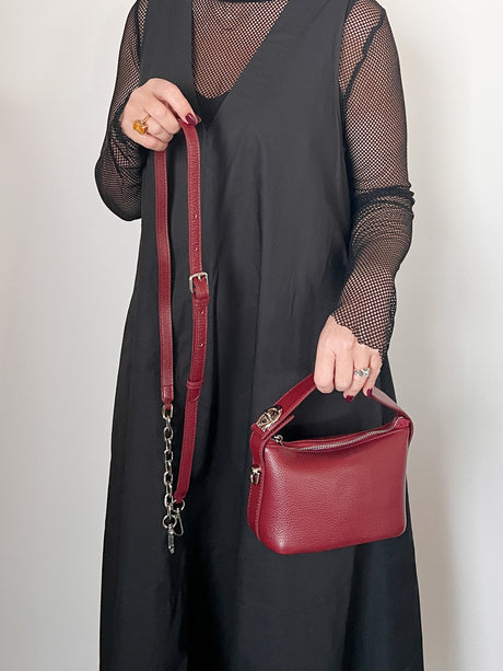 Baby Posh Posh Handbag |Bordo