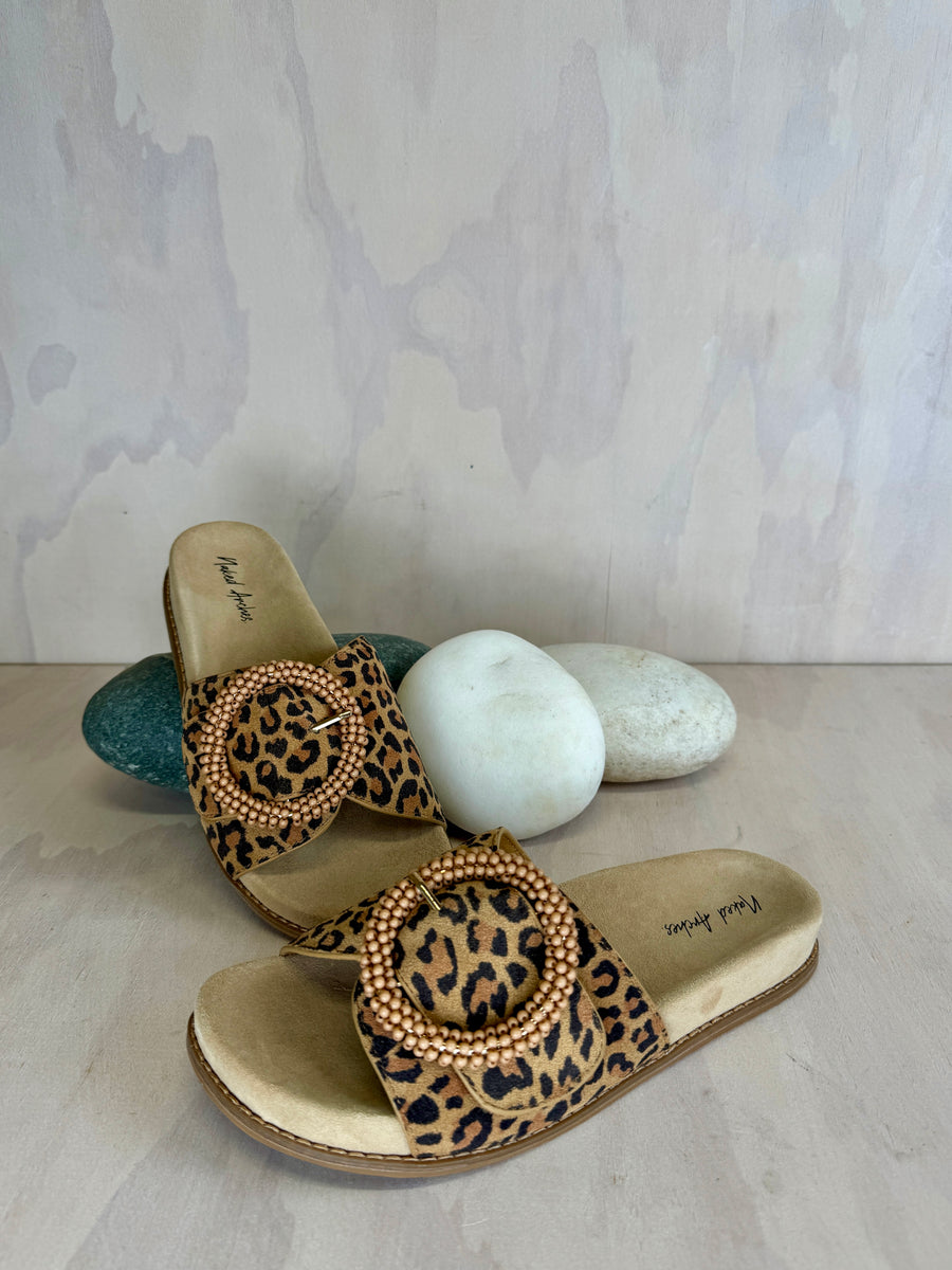Le Sansa |  Zoya Leopard Slide