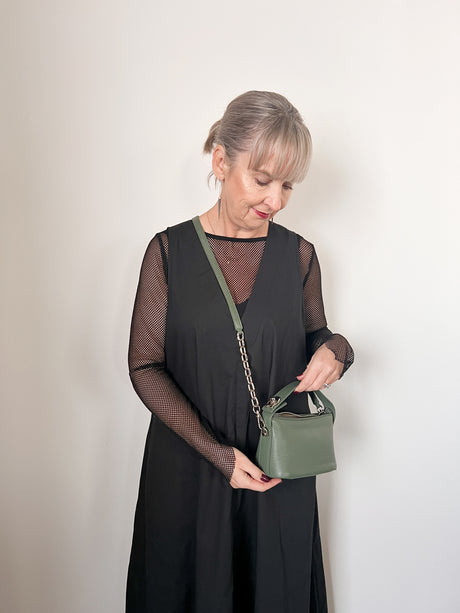 Baby Posh Posh Handbag |Sage