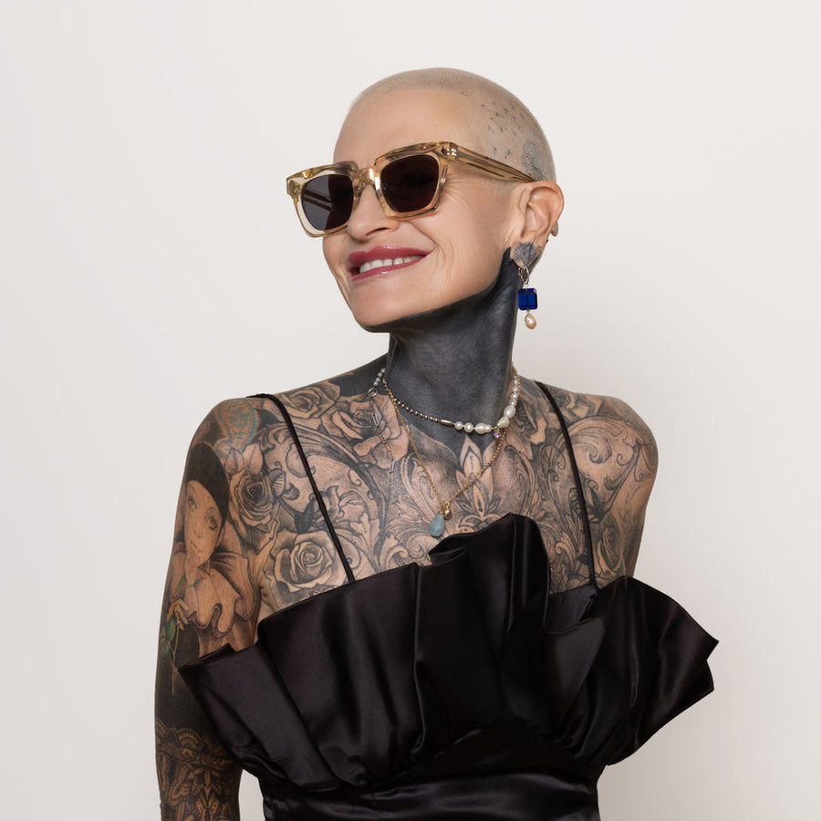 Happy To Sit On Your Face Sunglasses | Dolls have eyes | Golden Hours