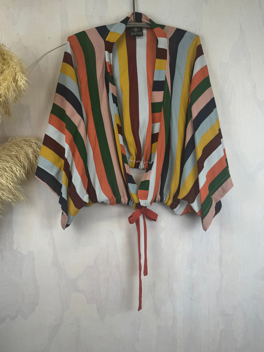 Juna Tie Crop Kimono Jacket | Circus