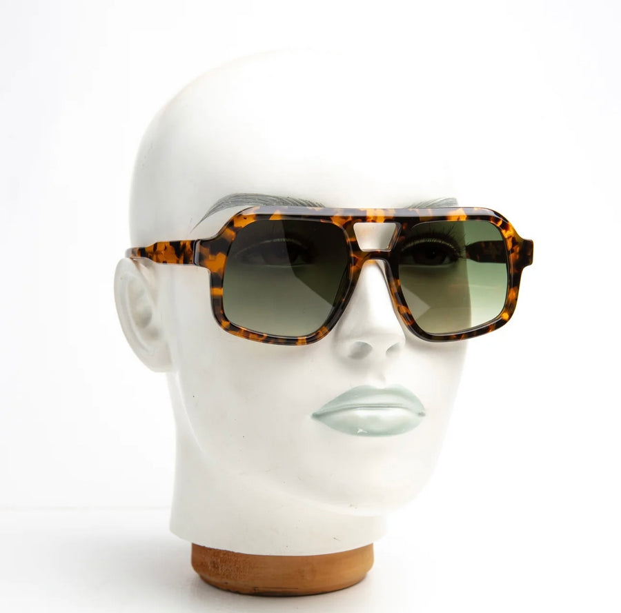 Happy to sit on your face Sunglasses - Candy Dust Tortoiseshell