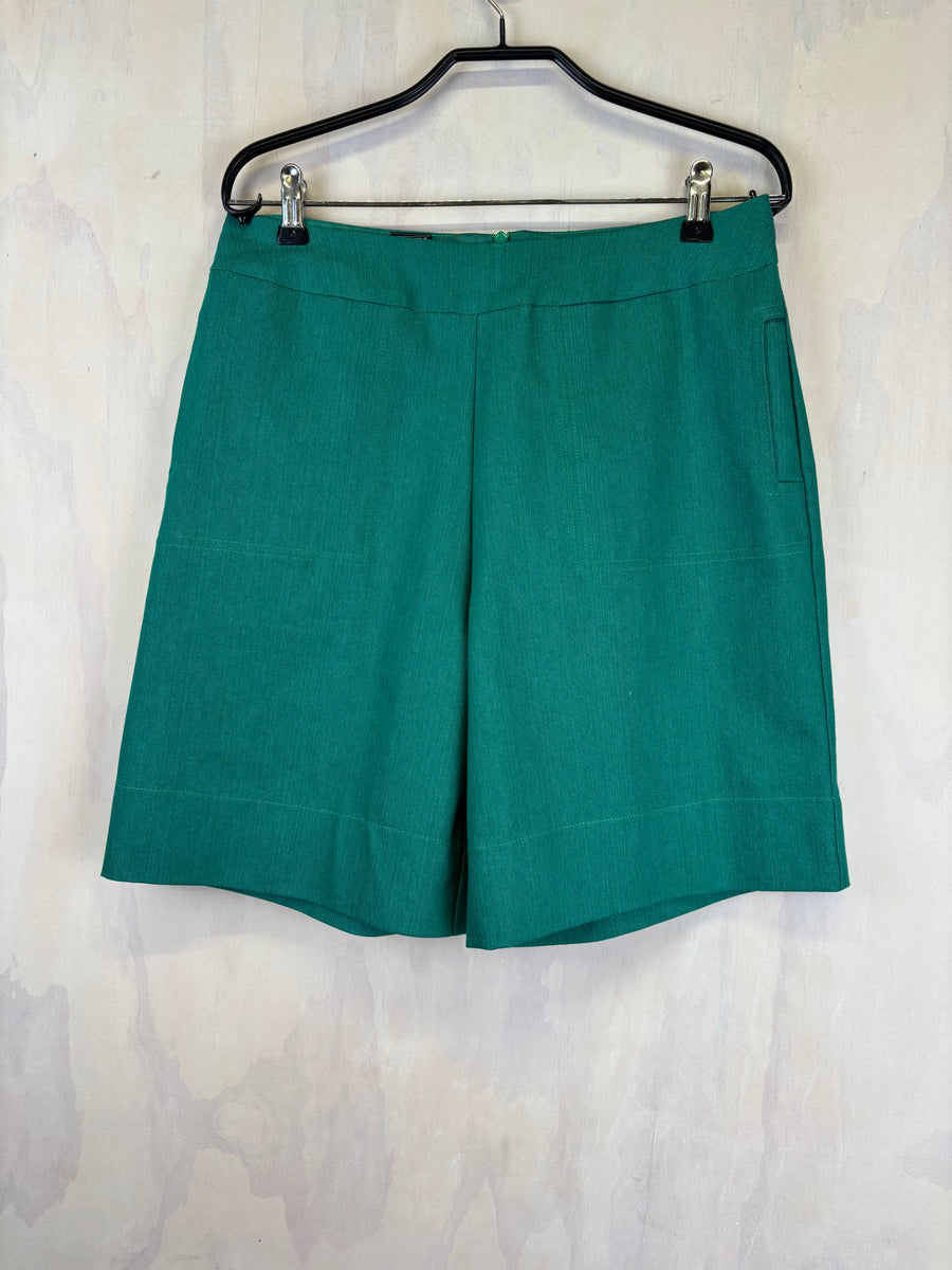 Side Pocket Shorts - Emerald