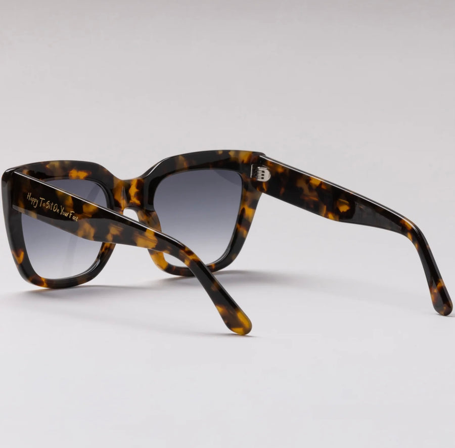 Happy to sit on your face Sunglasses | Twin Peaks | Tortoiseshell