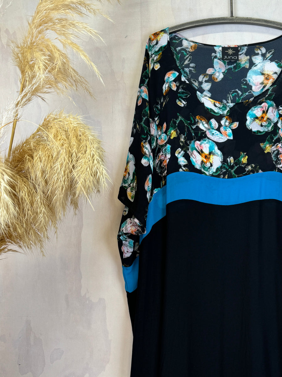 Juna T Dress | Teal Rose