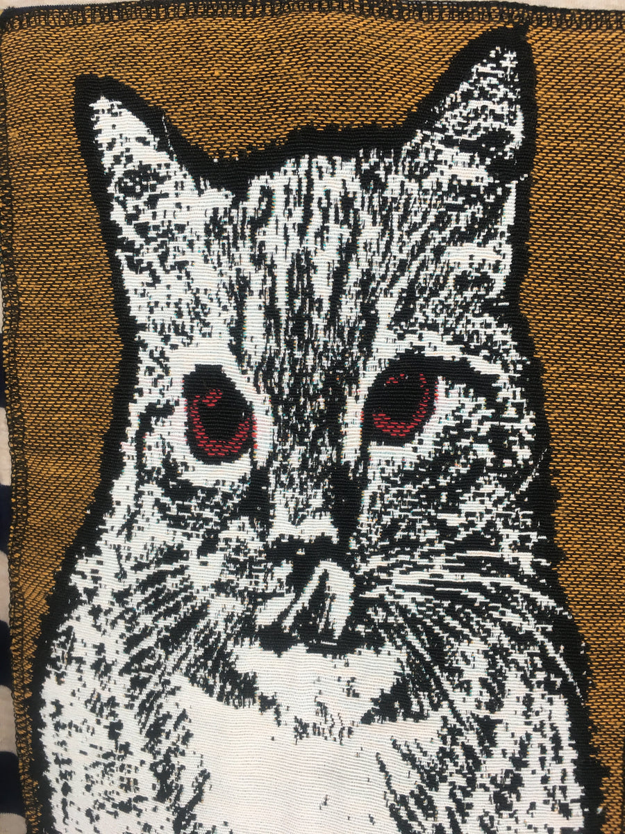 Vesta Longsleeve Sweater - Stripey Cat