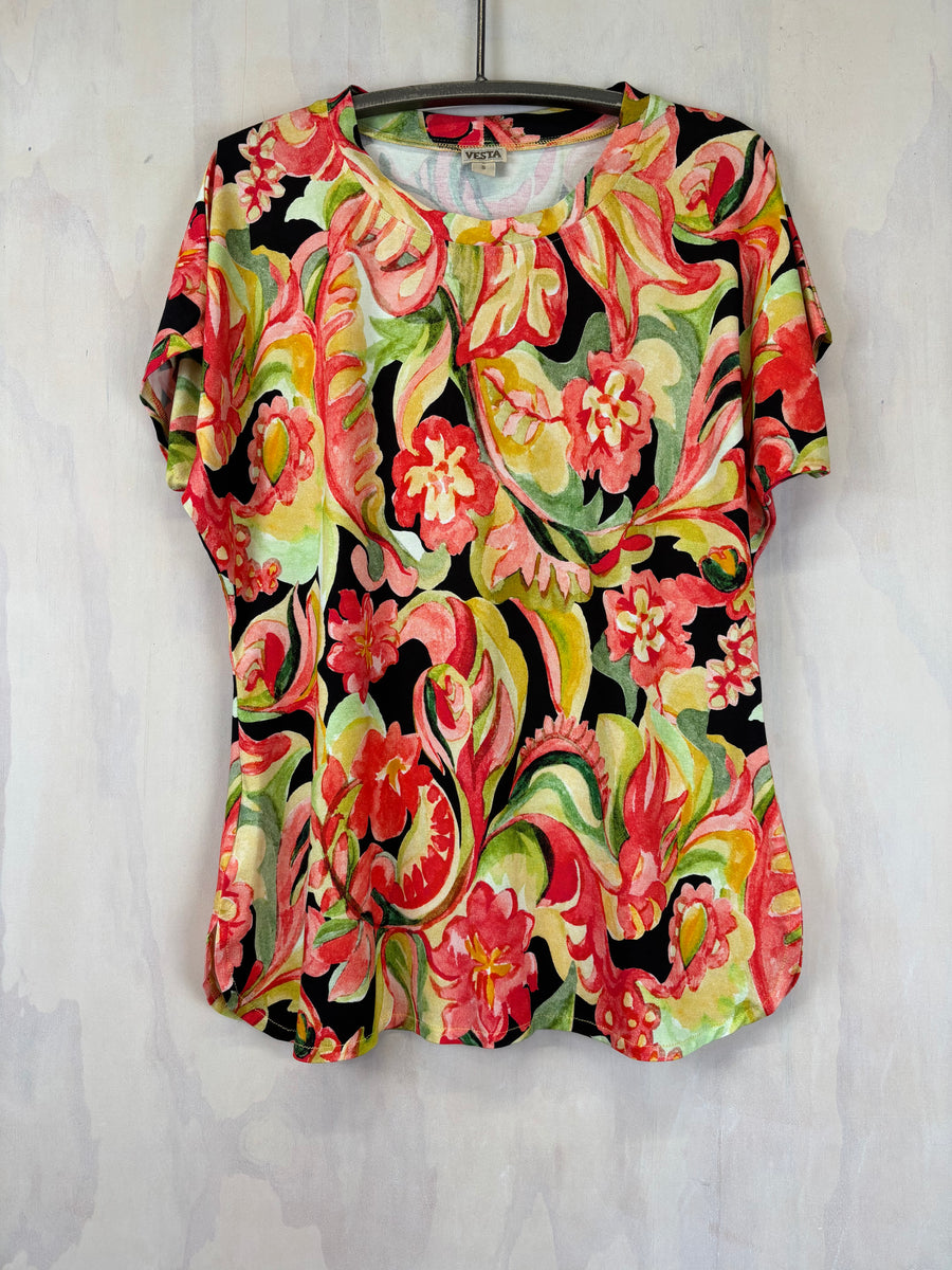 Vesta Tee - Orange Squash
