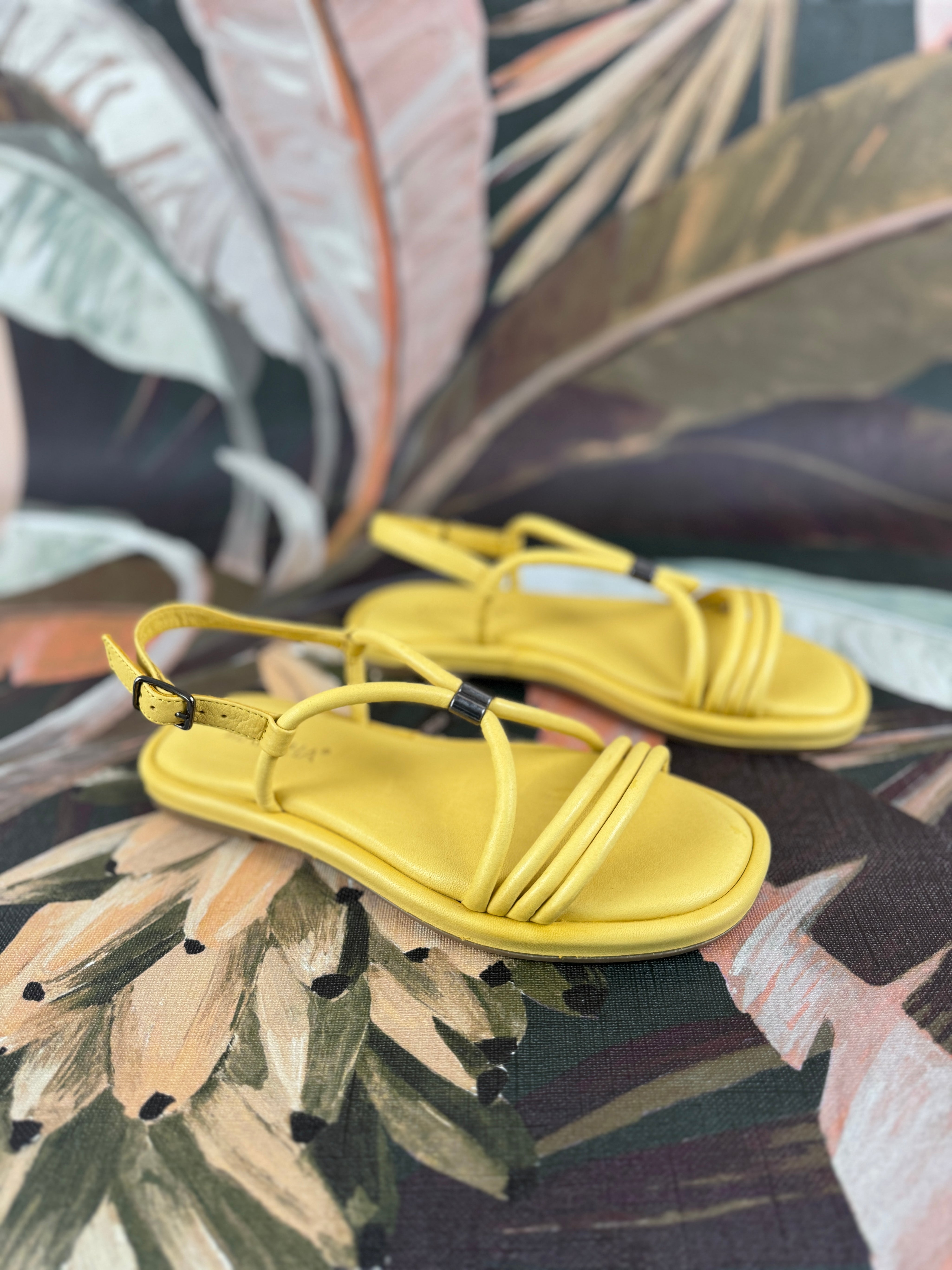 Marcha Yellow Tube Sandal – Moa Grey Lynn