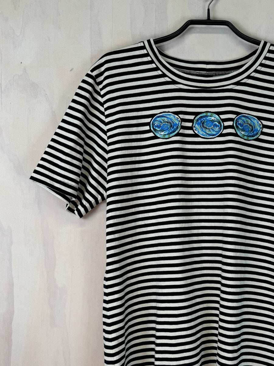 Pluto T | Black Stripe Paua