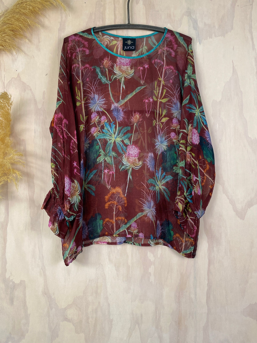 Juna Clover Silk Top