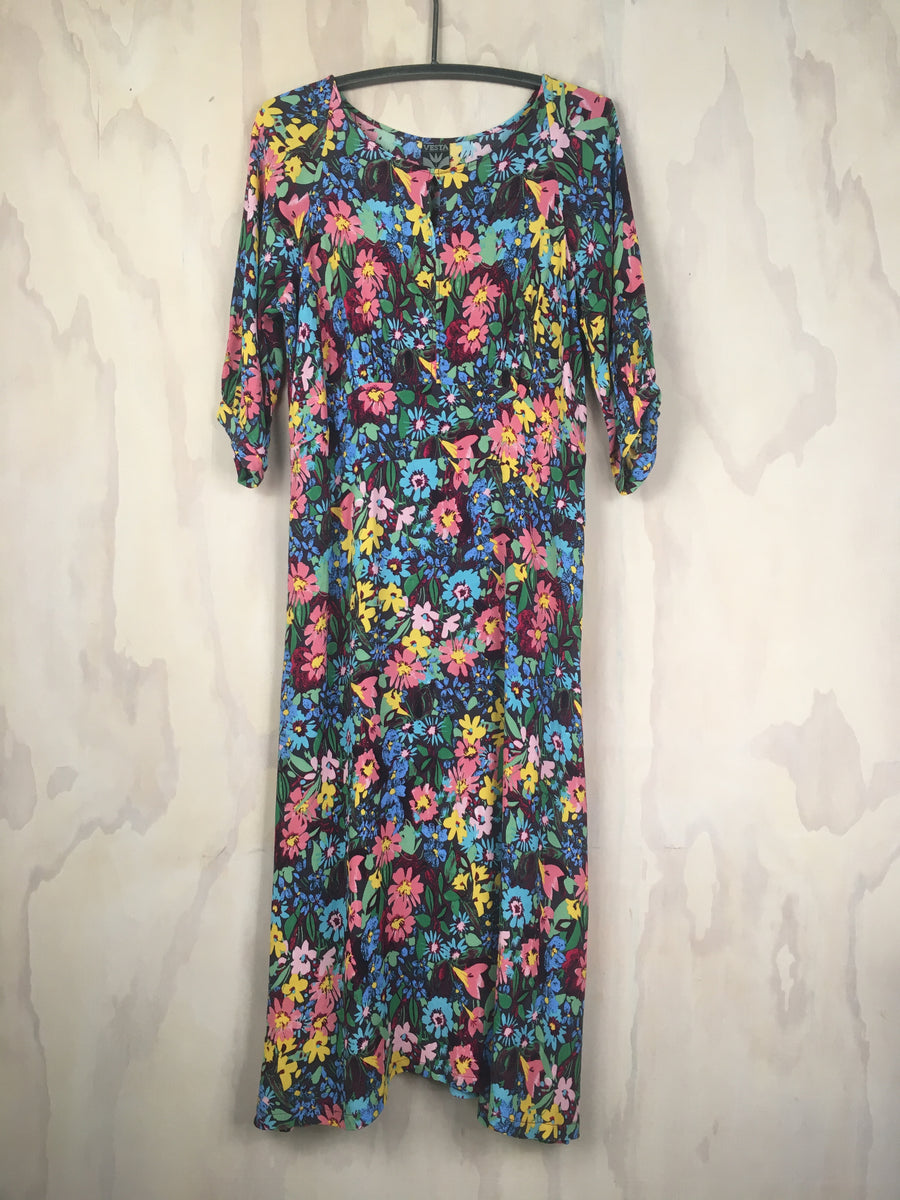 Vesta Freyalet Dress - Flora Lucky last size xl