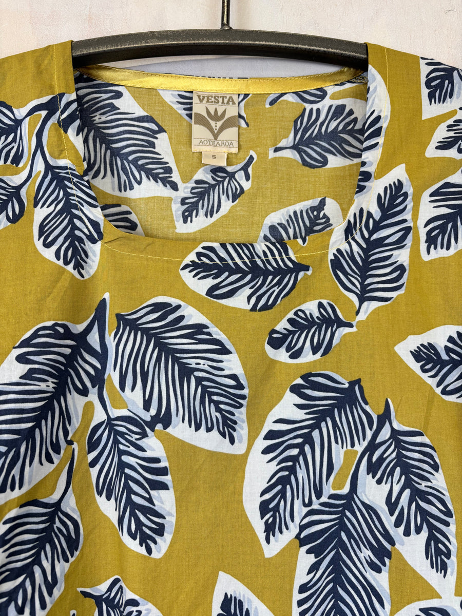 Vesta Juliet Top - Leafy