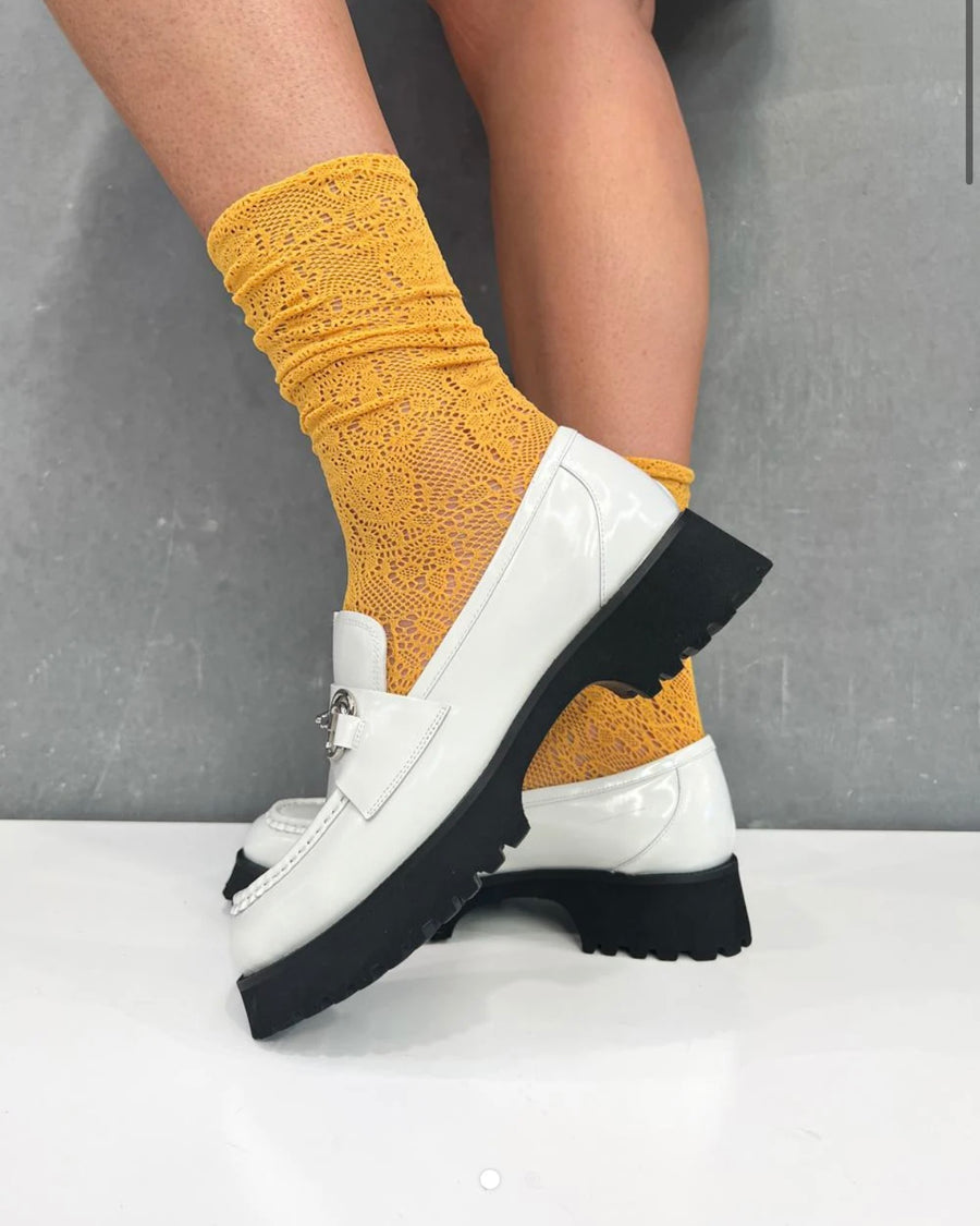 Minx Sockettes - Slouch Sox / Mustard