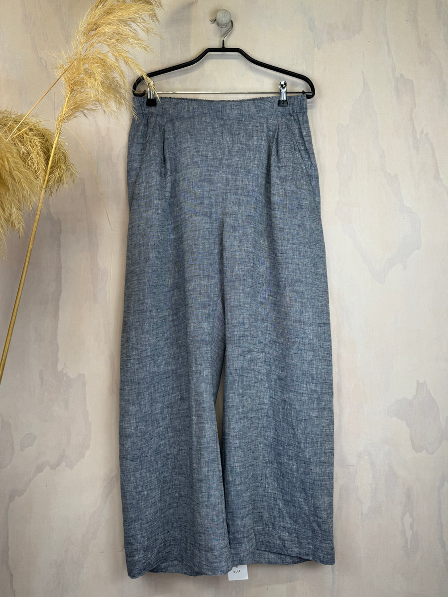 Juna Origami Trousers | Chambray