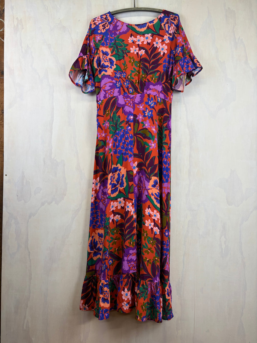 Vesta Frille Frida Dress - Purple Haze