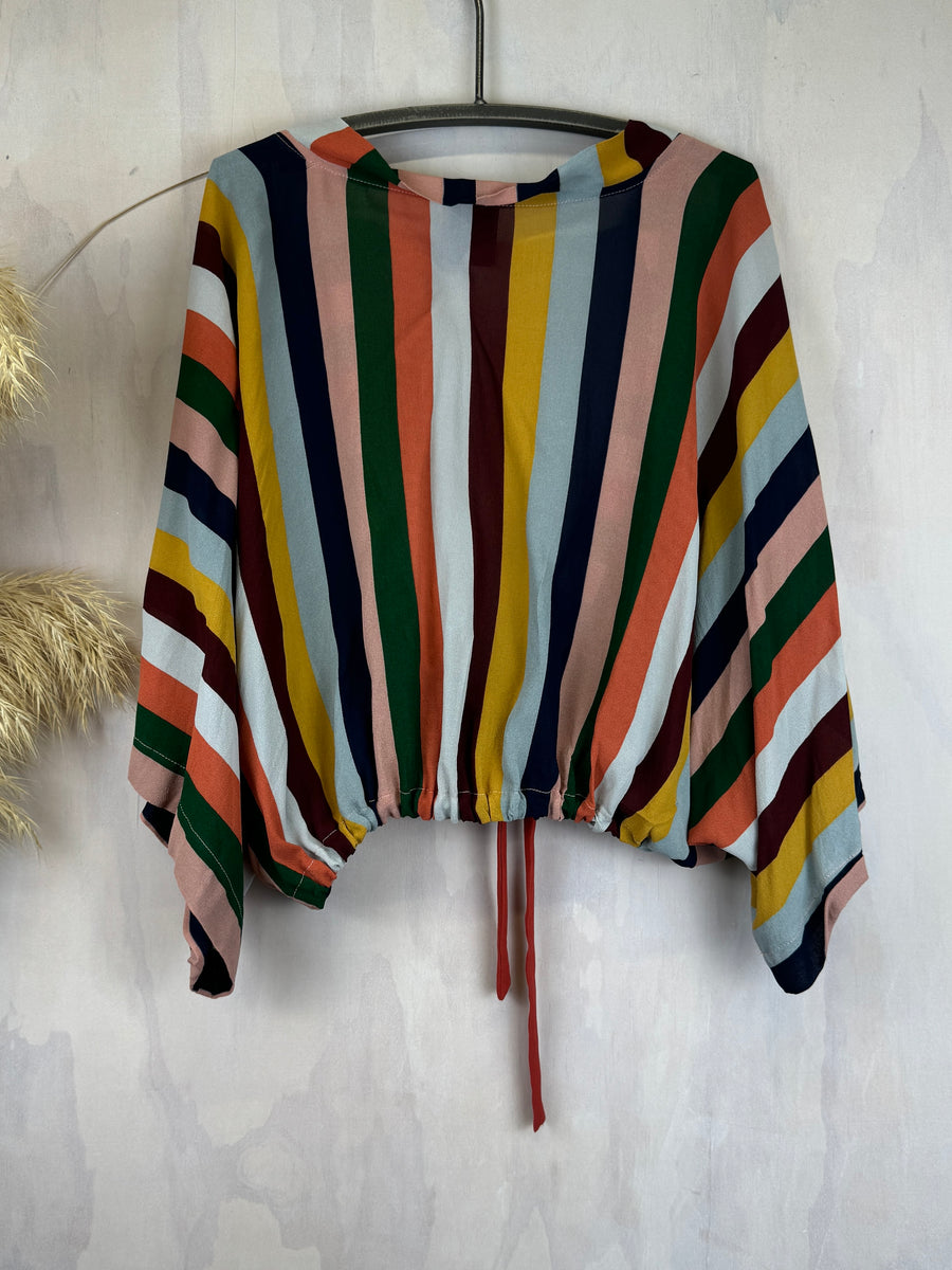 Juna Tie Crop Kimono Jacket | Circus