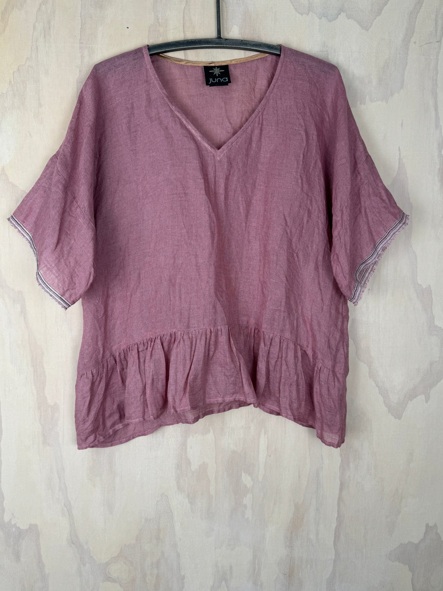 Juna Rufrill Top | Linen Gauze