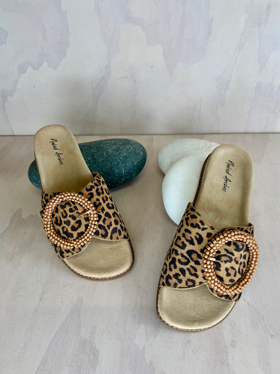 Le Sansa |  Zoya Leopard Slide