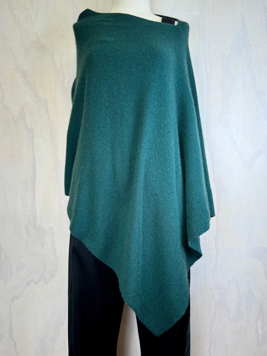 All Seasons Poncho  | British Racing Green