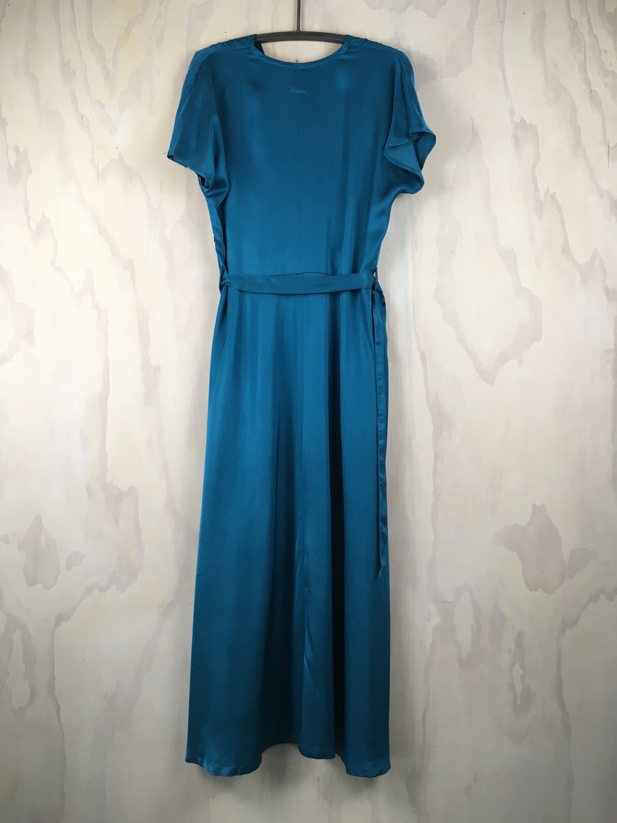 Vesta V Greta Dress - Turquoise