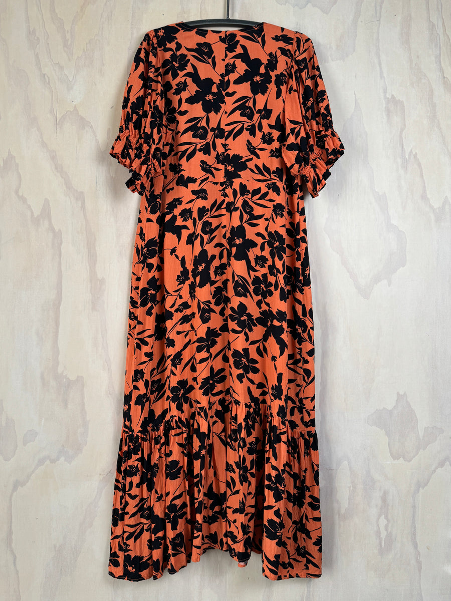 Juna Joni Dress | Tangerine