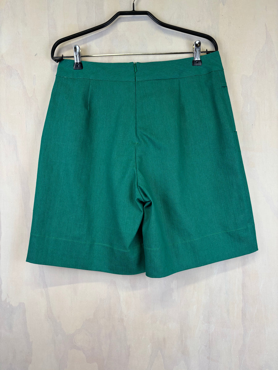 Side Pocket Shorts - Emerald