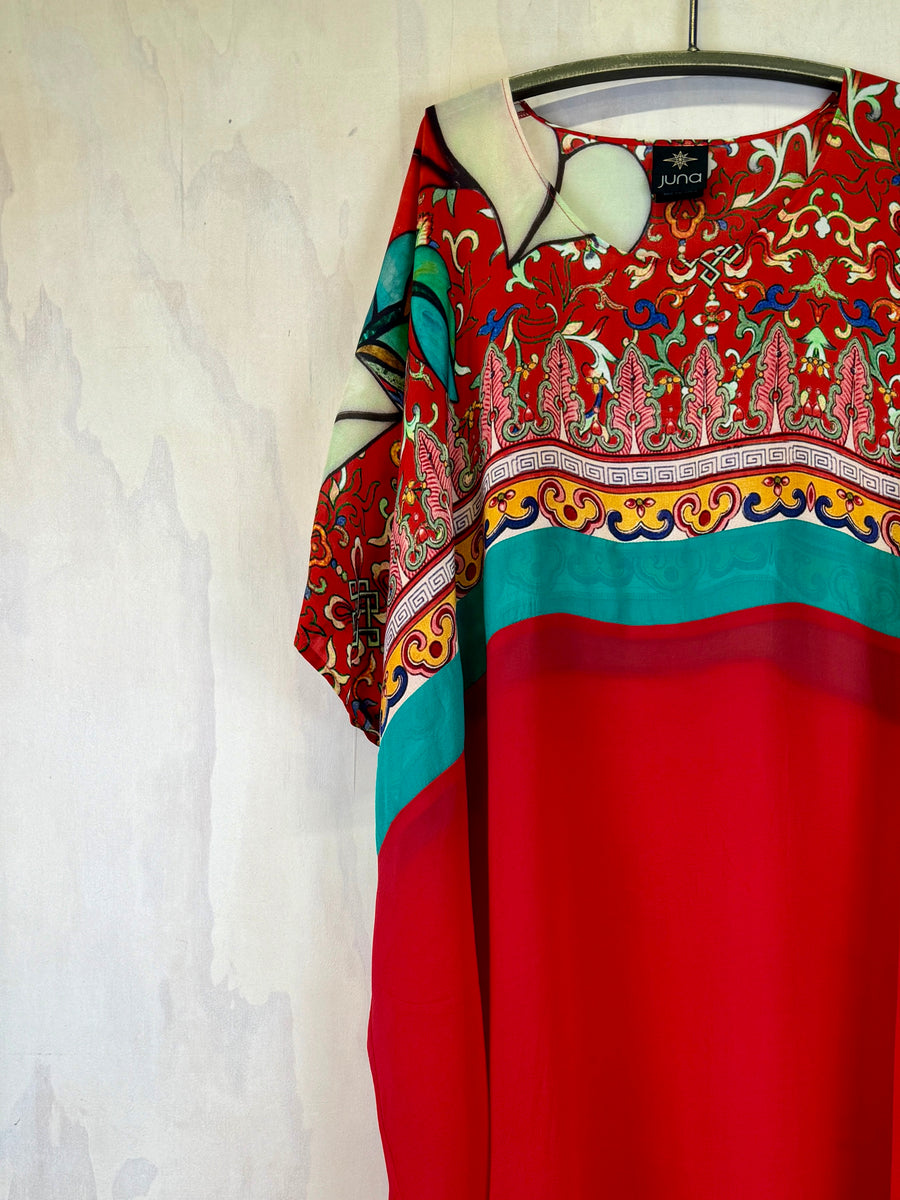 Juna T Dress | Scarlet