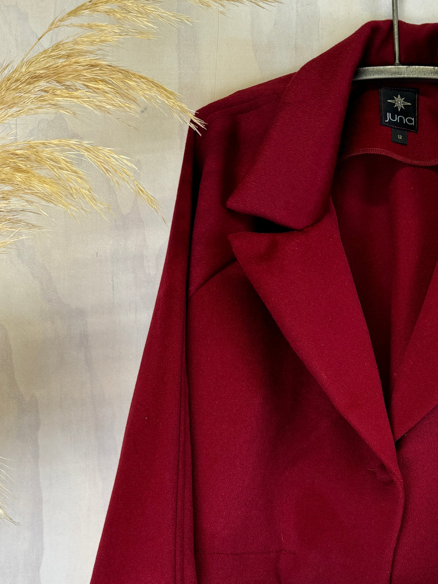 Juna Eliza Jacket | Ruby