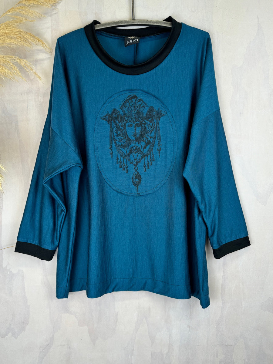 Juna Merino Cameo Jumper / Goddess