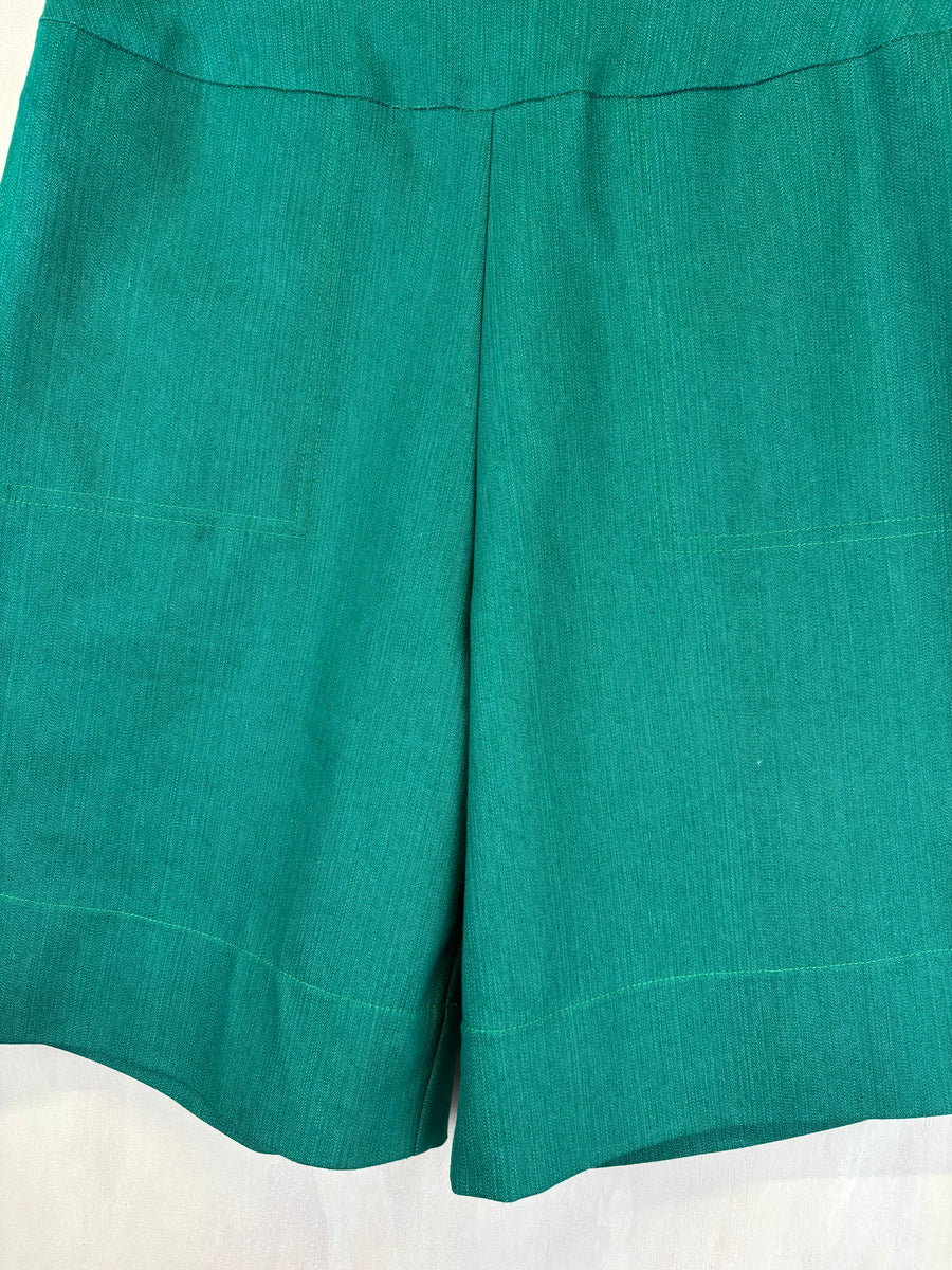 Side Pocket Shorts - Emerald
