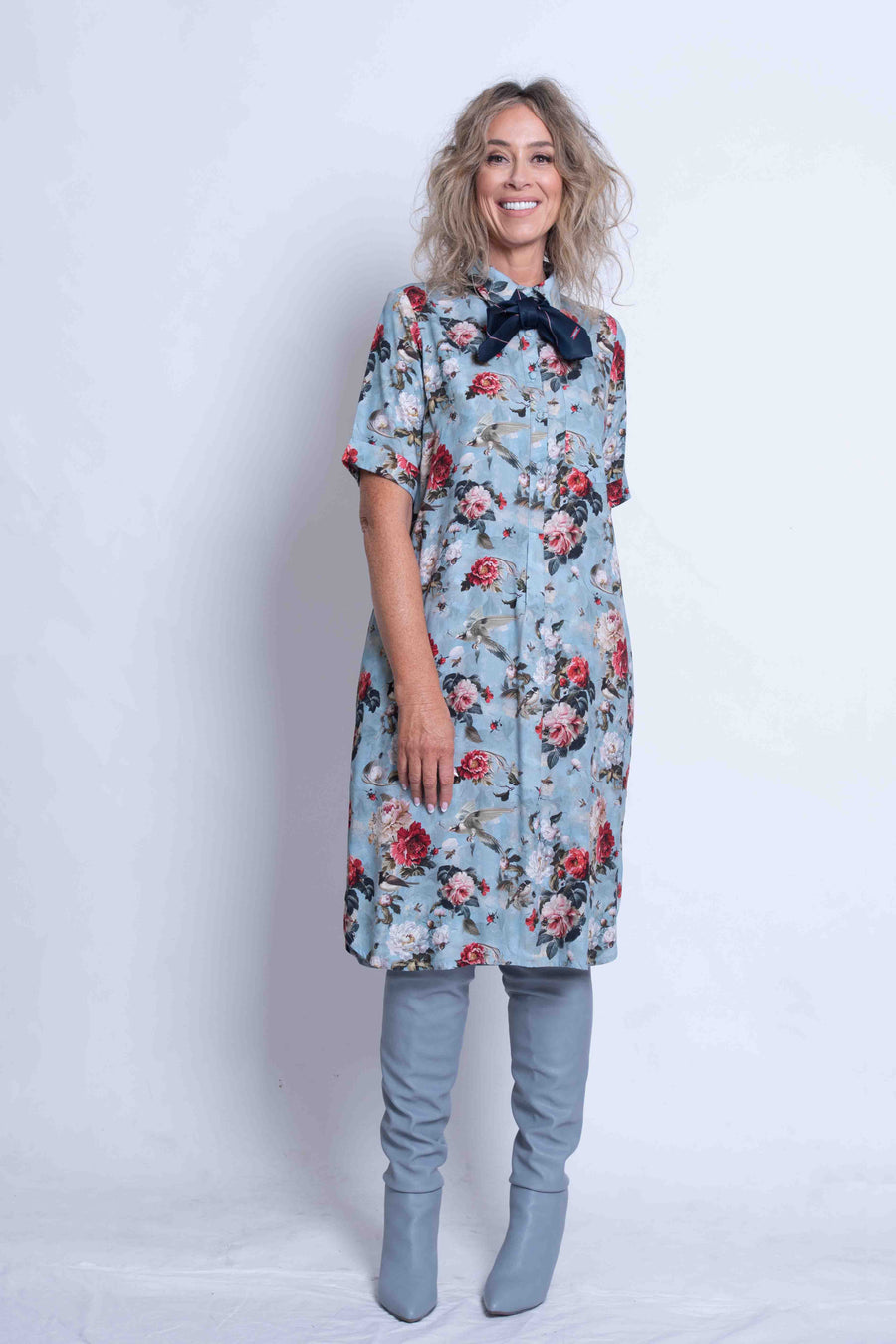 Sheryl May Shirt Dress| Dove
