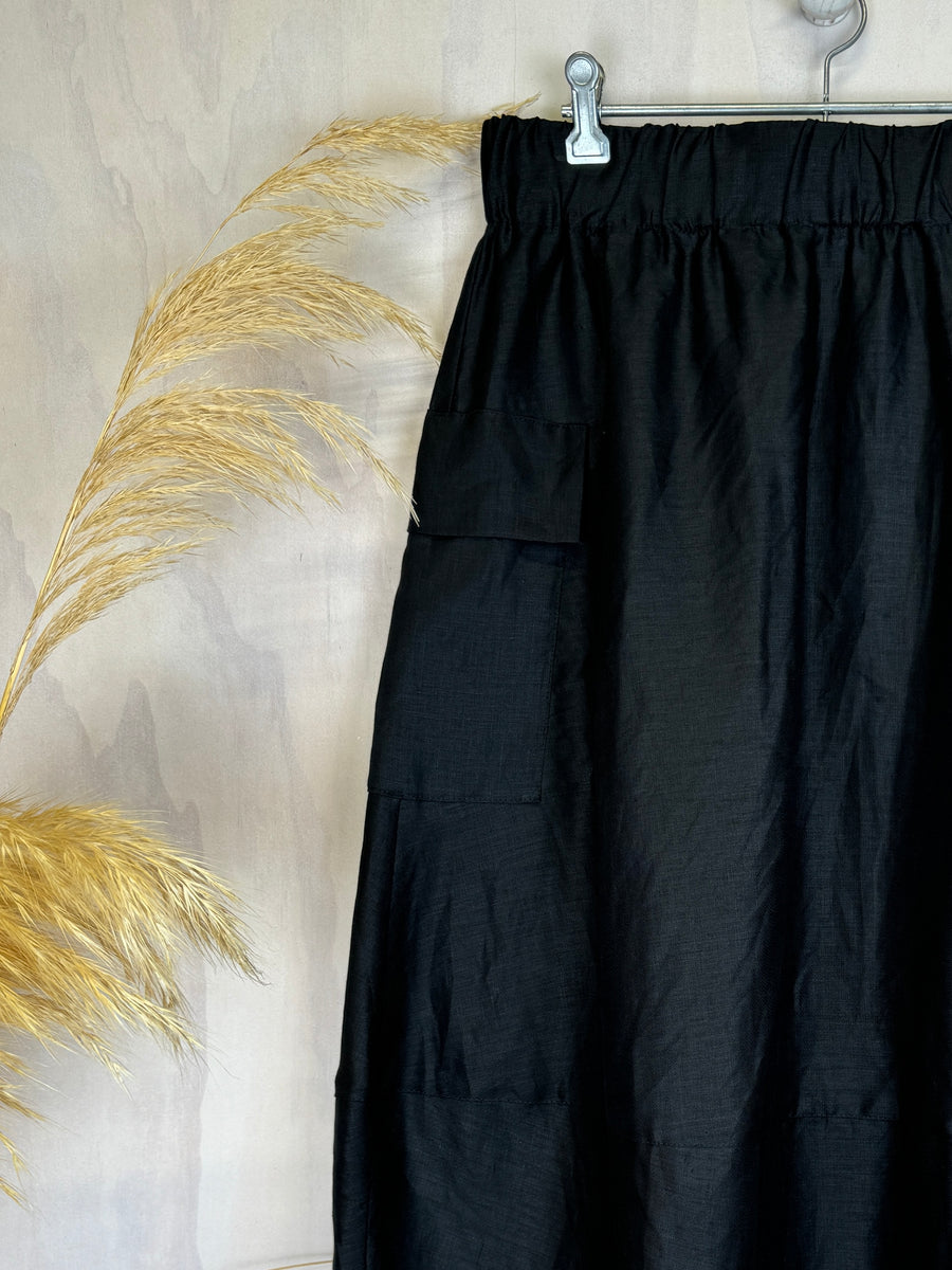 Juna Tulip Skirt | Noir