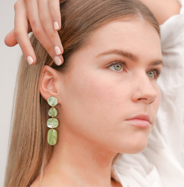 Hagen & Co Earrings - Juno Sage