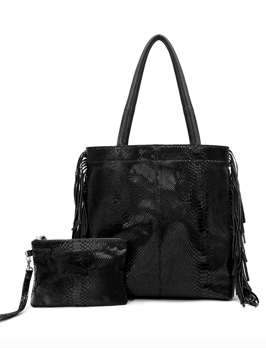 Desti Saint Tassel Bag | Black