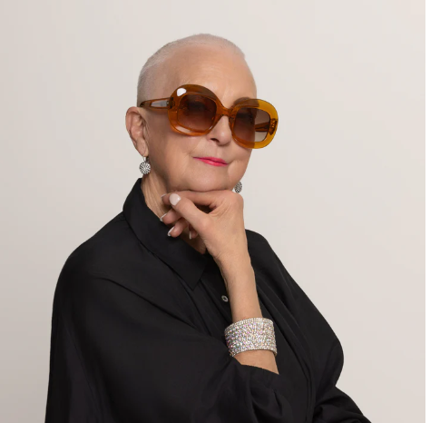 Happy to sit on your face Sunglasses | Discernment Burnt Orange