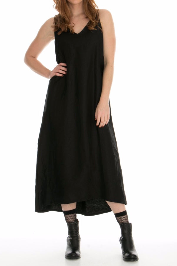 Juna Pocket Pinni Dress - Black