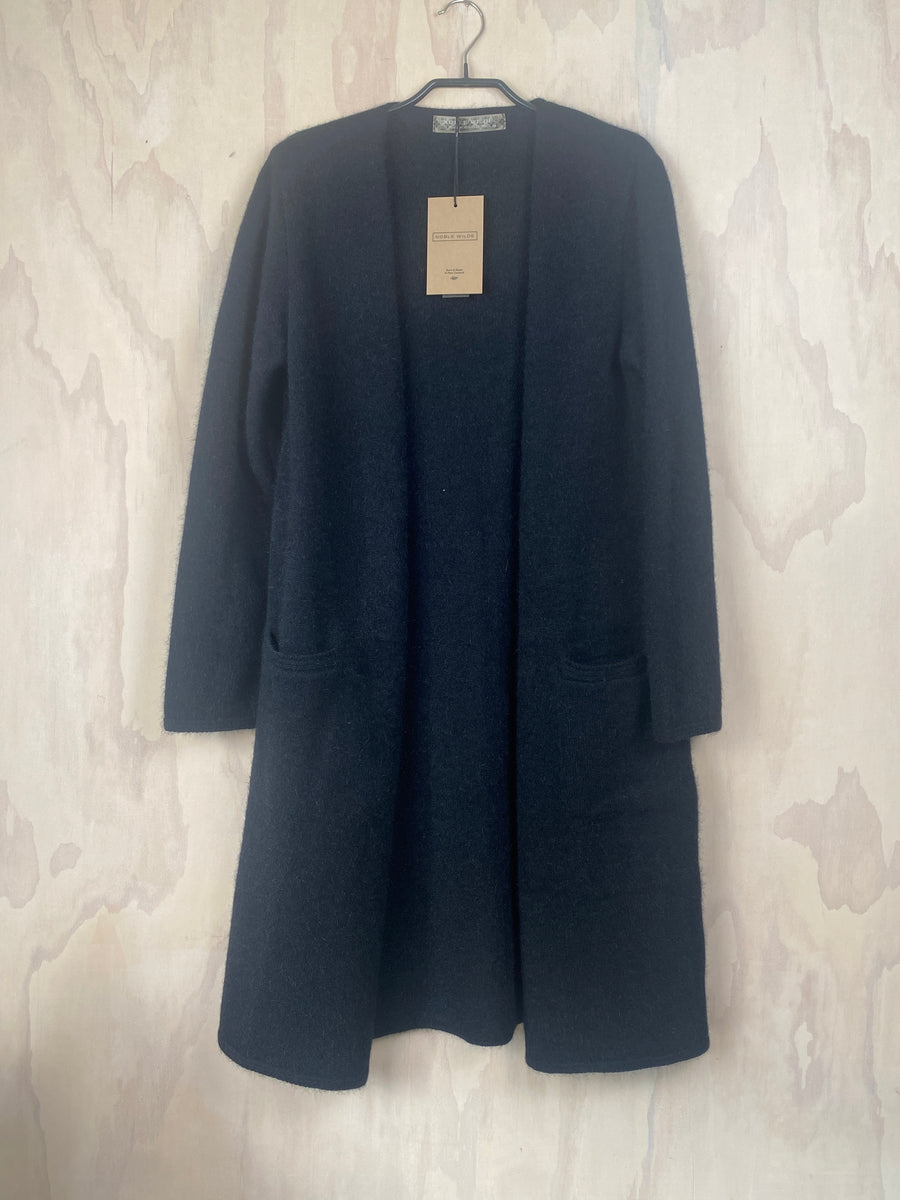 Long Line Coat / Black